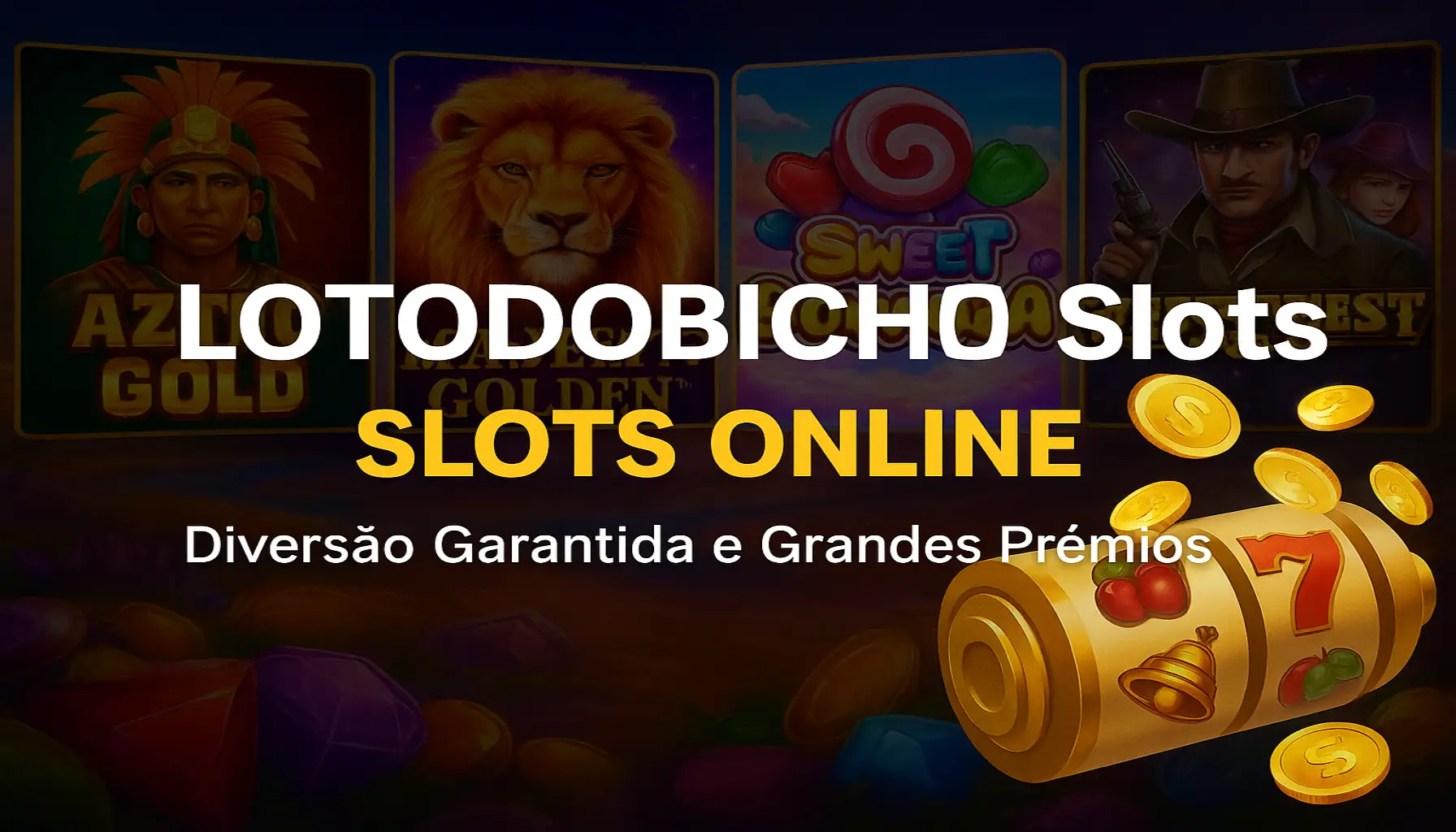Explore o mundo das slot machines no LOTODOBICHO Casino